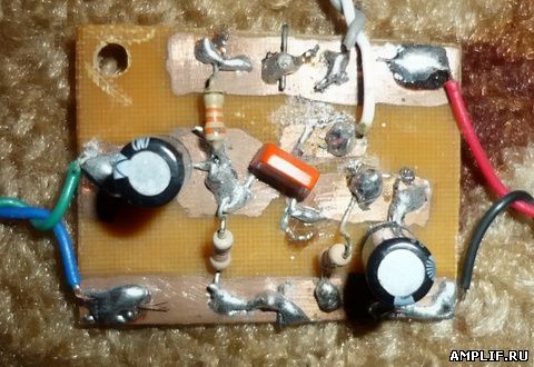 Усилитель на одном транзисторе кт315