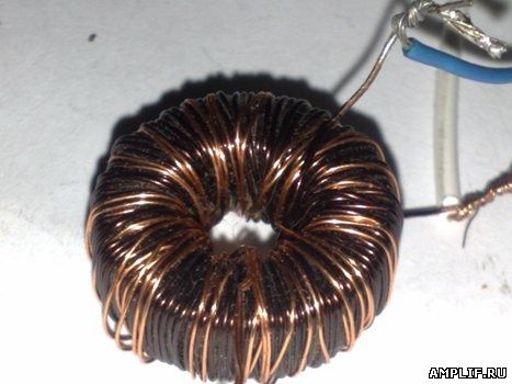 Трансформатор: ферритовое кольцо буквально любого диаметра